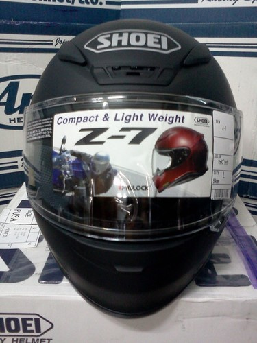 쇼웨이 쇼에이  Z-7 매트 블랙 풀페이스  헬멧