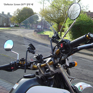 네셔널싸이클(Nationalcycle) Deflector Screen DX™ - Clear (디플렉터 스크린 - 클리어) 1인치(25mm) 핸들용 N2594A-01