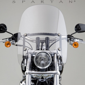 네셔널싸이클(Nationalcycle) Harley Davidson(할리데이비슨) FX/FXD 다이나 Spartan Quick Release Clear Windshield(스파르탄 윈드쉴드) N21202 A세트