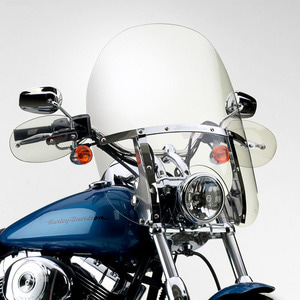 네셔널싸이클(Nationalcycle) Harley Davidson(할리데이비슨) FX 소프테일 SwitchBlad®2-Up®Windshield(스위치 블레이드 윈드쉴드) N21119세트