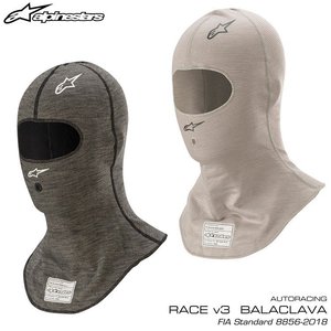 2020년 신형 알파인스타 4륜 서킷 자동차 RACE V3 BALACLAVA  바라클라바 FIA 피아 공식 마스크  (4754220)