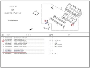 CBR600RR   HRC 일본혼다순정부품 파츠