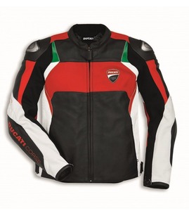Ducati Corse C3 Dainese Leather Perforated Jacket  두카티 코로세 다이네즈  한정판 가죽 자켓