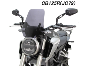 CB125R(JC79)  CB250R(MC52) 허리케인 레이싱 투어링 스크린