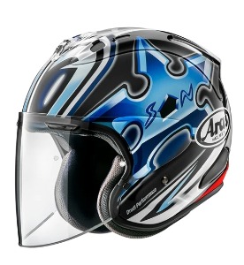 Arai VZ-Ram Nakano GP2 아라이 나카노 한정판 오픈페이스 헬멧 (선주문하여 1년후 수령가능합니다)