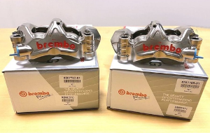 브렘보 brembo GP4-PR 니켈골드 레디얼 모노블럭 CNC 108mm 좌우 레이싱 캘리퍼 XB6E510.XB6E511