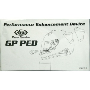 GP-6/GP-6S/CK-6K-CK-6S 아라이 GP PED 4륜 자동차 레이싱 리어 덕트 클리어 스포일러 enhancement device
