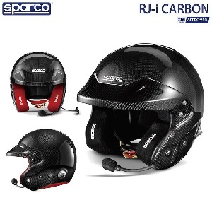 Sparco RJ-I Carbon Helmet 스파르코 스카이 카본 자동차 4륜 오픈페이스 헬멧